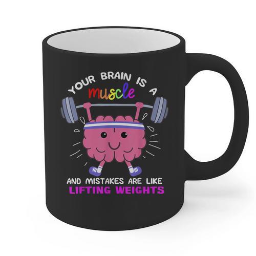 Growth Mindset Teacher Shirt Inspirational Shirts Graphic Print Coffee Mug - teacherstshirts.com DE