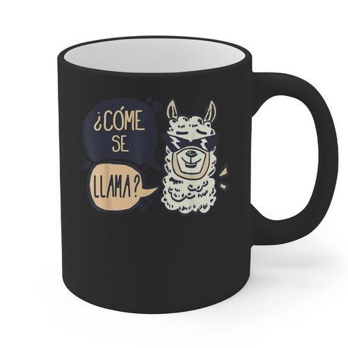 Llama Shirt English Teacher School Student ESL Joke Graphic Print Coffee Mug - teacherstshirts.com