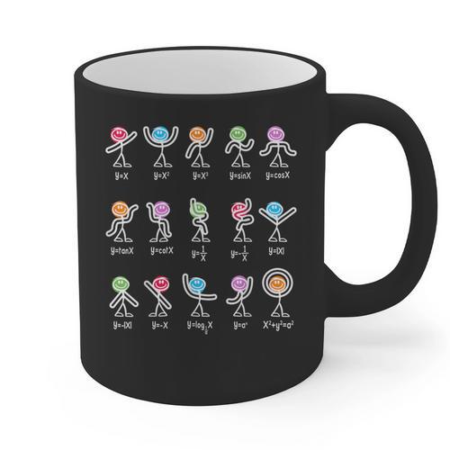 Math Equation Figures Algebra Dance Nerdy Teacher Joke For Men Women Girls Kids Graphic Print Coffee Mug - teacherstshirts.com DE
