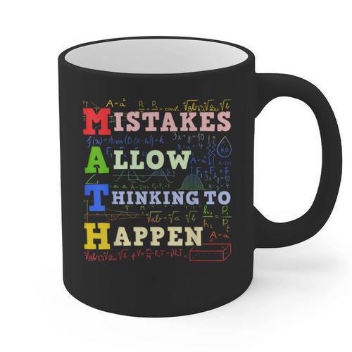 Math Teacher Math Student Mathematics Graphic Print Coffee Mug - teacherstshirts.com UK