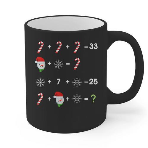 Order Of Operations Quiz Math Teacher Christmas Graphic Print Coffee Mug - teacherstshirts.com