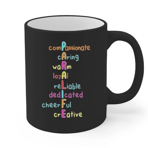 Paraprofessional Teacher Para Sped Ed Parapro Graphic Print Coffee Mug - teacherstshirts.com AU