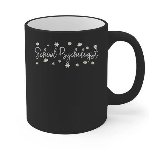 School Psychologist Psychology Teacher Graphic Print Coffee Mug - teacherstshirts.com AU