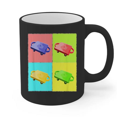 Scooter Physical Education PE Gym Teacher Graphic Print Coffee Mug - teacherstshirts.com UK