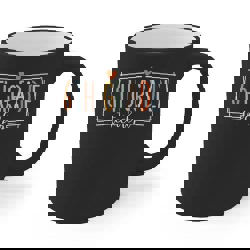 Sixth Grade Teacher 6th Grade Teachers Back To School For Men Women Kids Graphic Print Coffee Mug - teacherstshirts.com