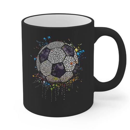Soccer Dot Day Shirts For Kids Men Women Teacher Graphic Print Coffee Mug - teacherstshirts.com UK