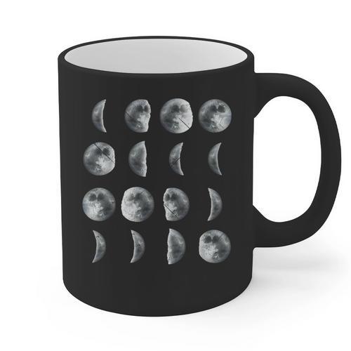 Space Science Student Teacher Leonard Moon Phases Men Women Kids Graphic Print Coffee Mug - teacherstshirts.com