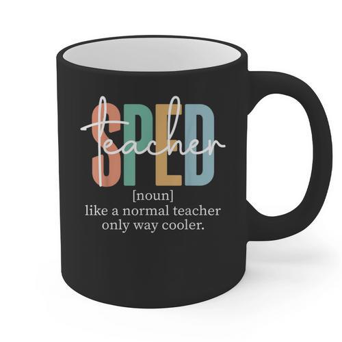 Special Education Sped Teacher Definition For Women & Men Graphic Print Coffee Mug - teacherstshirts.com