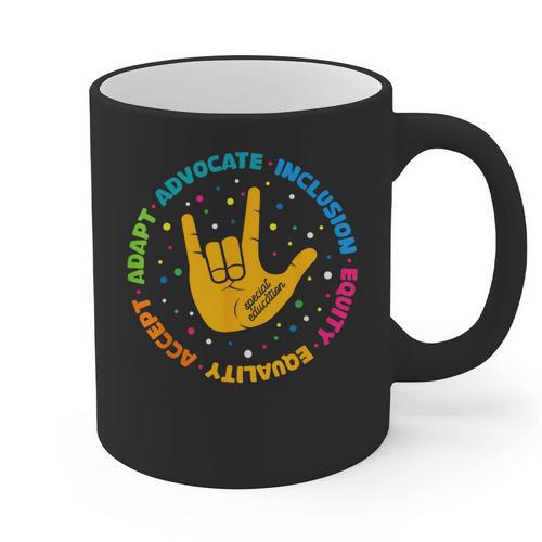 Special Education Teacher Inspirational SPED Teachers Autism Graphic Print Coffee Mug - teacherstshirts.com AU