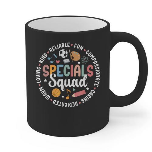 Specials Squad Appreciation Specials Team Specials Teacher Graphic Print Coffee Mug - teacherstshirts.com AU