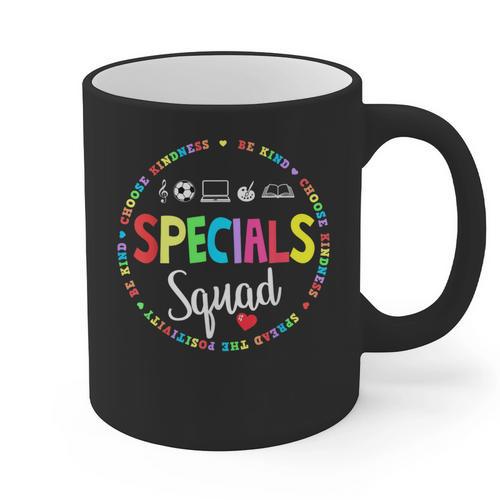 Specials Squad Teacher TRIBE Team Back To Primary School Men Women Girls Kids Graphic Print Coffee Mug - teacherstshirts.com