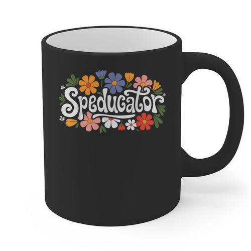 Speducator Special Education Teacher Teaching SPED Graphic Print Coffee Mug - teacherstshirts.com