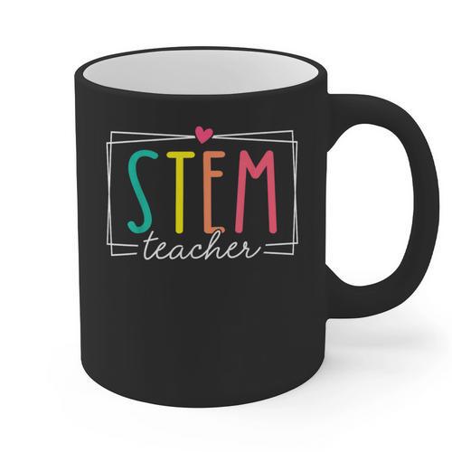 STEM Teacher Science Appreciation Women Back To School Graphic Print Coffee Mug - teacherstshirts.com CA