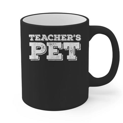 TEACHER'S PET You'Re My Favorite Do Me A Favor Graphic Print Coffee Mug - teacherstshirts.com