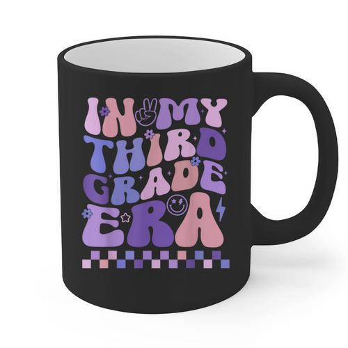 In My Third Grade Era 3rd Grade Teacher Student Boy Girl Graphic Print Coffee Mug - teacherstshirts.com AU