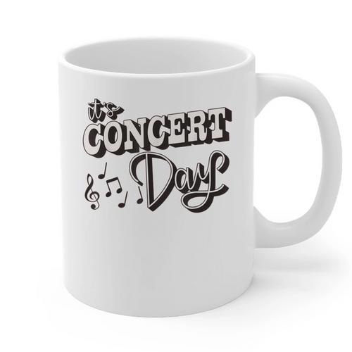 The Concert Day Elementary Music Teacher First Day Of School Graphic Print Coffee Mug - teacherstshirts.com