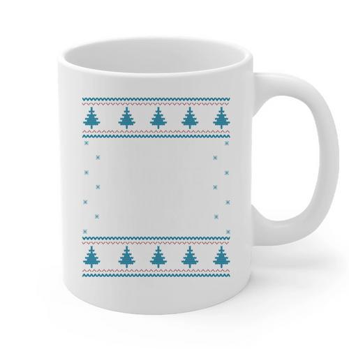 Santas Favorite Choir Teacher Christmas Graphic Print Coffee Mug - teacherstshirts.com DE
