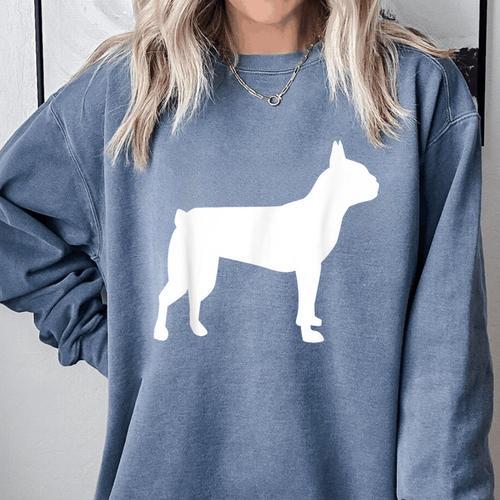 Boston Terrier Comfort Colors Sweatshirt - Bostonterriersmerch.com