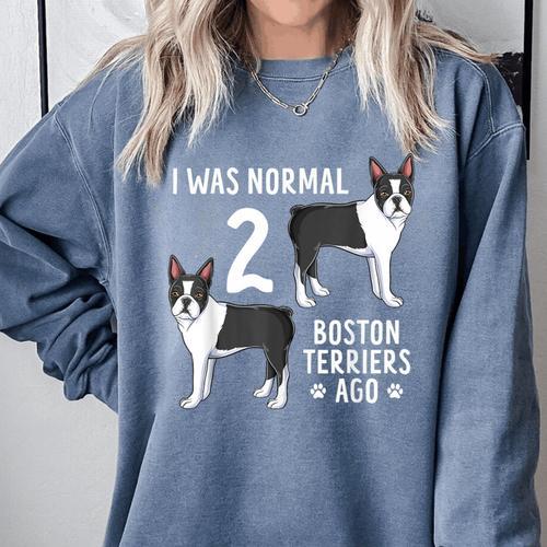 Boston Terrier Humor Bostie Dog Lover For Men Women Kids Comfort Colors Sweatshirt - Bostonterriersmerch.com