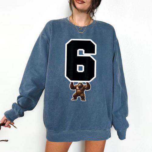6 7 Matching Teachers Halloween Costume Gorilla Comfort Colors Sweatshirt - teacherstshirts.com UK
