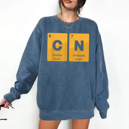 67 Meme Teacher Science Periodic Table Retro Vintage Comfort Colors Sweatshirt - teacherstshirts.com AU