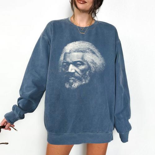 American History Frederick Douglass Teacher Comfort Colors Sweatshirt - teacherstshirts.com AU
