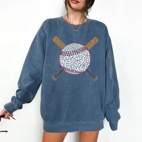 Baseball Happy Dot Day Shirts For Kids Men Women Teacher Comfort Colors Sweatshirt - teacherstshirts.com CA