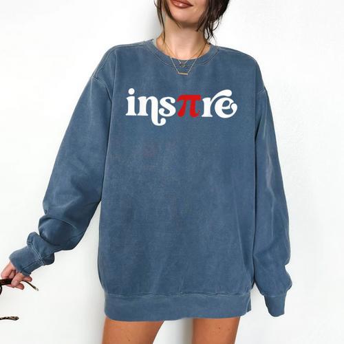 Pi Day Inspire 314 Symbol Math Teacher Science Mathematics Comfort Colors Sweatshirt - teacherstshirts.com AU