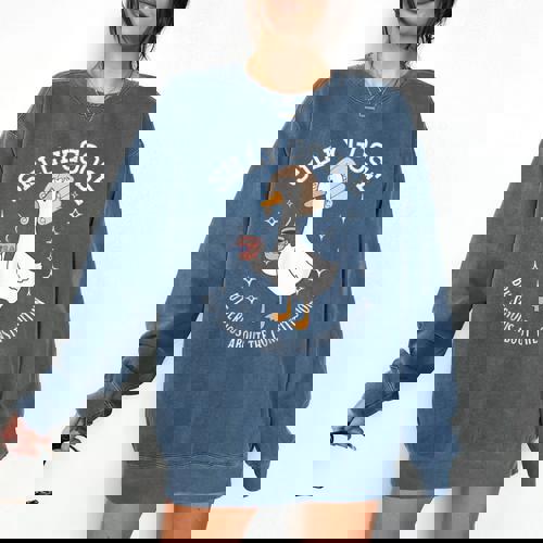 Silly Goose Constitution History Teacher Middle School Comfort Colors Sweatshirt - teacherstshirts.com