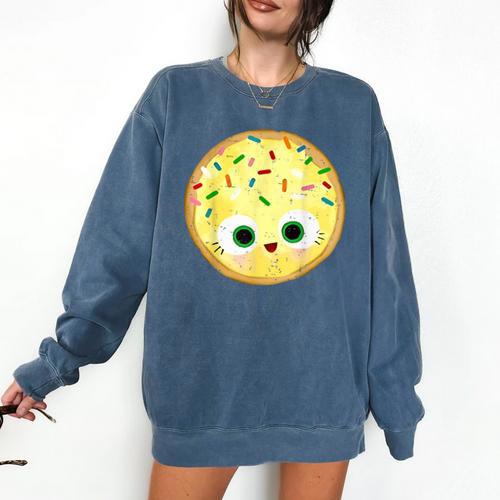 The Smart Cookie Good Egg Teacher Halloween Costume Food Comfort Colors Sweatshirt - teacherstshirts.com