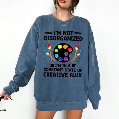 Art Teacher School Teacher Art Teachers School Comfort Colors Sweatshirt - teacherstshirts.com UK