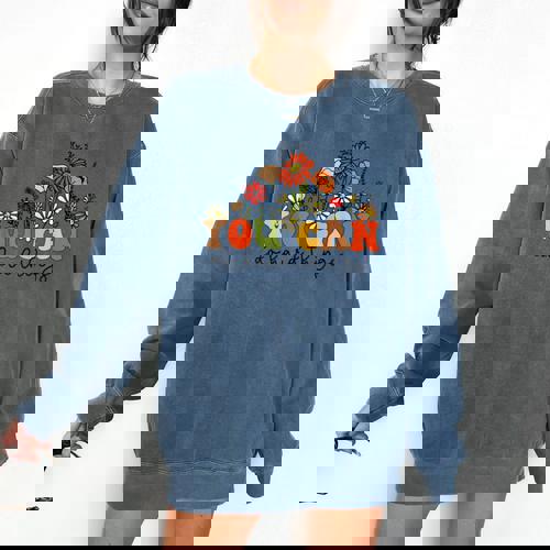 Test Day Teacher Shirt You Can Do Hard Things Women Kids Comfort Colors Sweatshirt - teacherstshirts.com