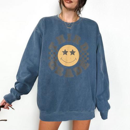 Third Grade 3rd Grade First Day Of 3rd Grade Teachers Comfort Colors Sweatshirt - teacherstshirts.com DE