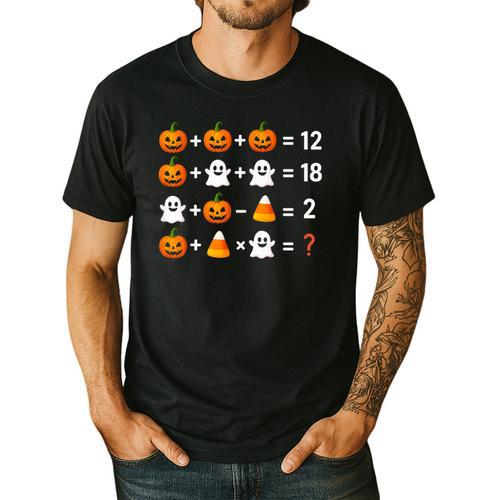 6 7 Meme 67 Halloween Order Of Operations Math Teacher Men's Casual T-Shirt - teacherstshirts.com