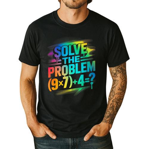 67 Meme PEMDAS Elementary Math Teacher Six Seven Men's Casual T-Shirt - teacherstshirts.com CA