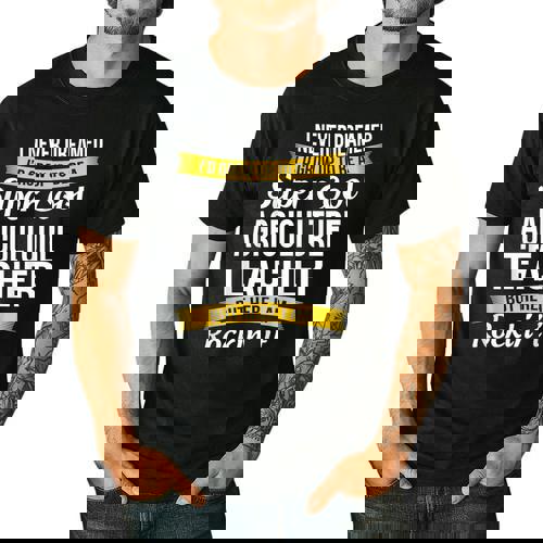 Agriculture Teacher Appreciation AG Teacher Men&#x27;s Casual T-Shirt - teacherstshirts.com