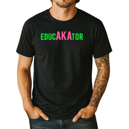 Aka Educator Educators & Teacher Crew School Squad Men's Casual T-Shirt - teacherstshirts.com