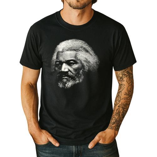 American History Frederick Douglass Teacher Men's Casual T-Shirt - teacherstshirts.com CA