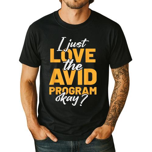 AVID Team Appreciation Essentials AVID Program Teacher Men's Casual T-Shirt - teacherstshirts.com DE