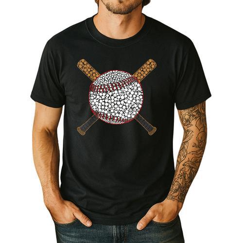 Baseball Happy Dot Day Shirts For Kids Men Women Teacher Men's Casual T-Shirt - teacherstshirts.com AU