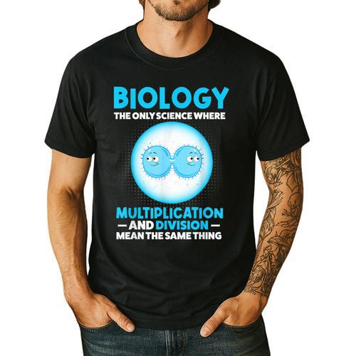Biology Facts Science Teacher Student Biologist Men's Casual T-Shirt - teacherstshirts.com UK