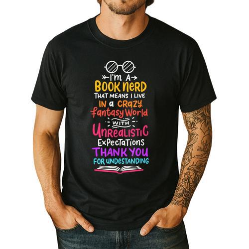 Books Reading English Teacher Student For Men Women Kids Men's Casual T-Shirt - teacherstshirts.com