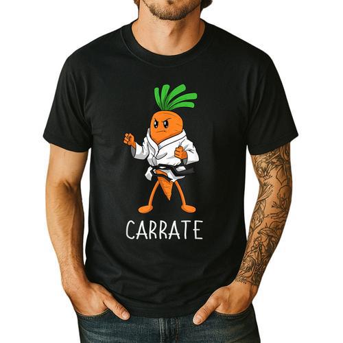 Carrate Karate Carrot Student Teacher Trainee Trainor Men's Casual T-Shirt - teacherstshirts.com CA