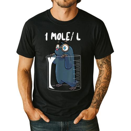Chemistry Chemist Student Science Teacher Mole Men's Casual T-Shirt - teacherstshirts.com AU