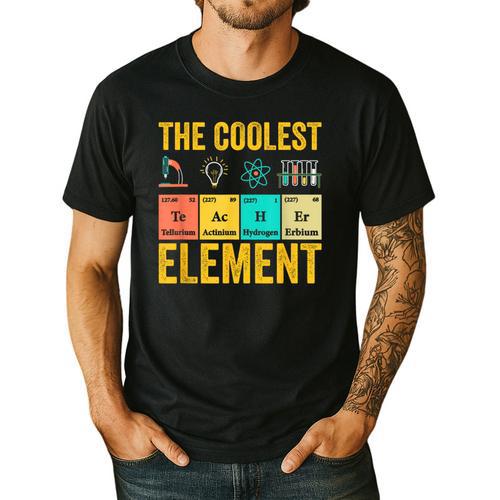 Chemistry Teacher Element Science Student Chemist Men's Casual T-Shirt - teacherstshirts.com CA