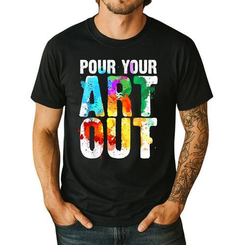 Cool Artist For Men Women Painter Art Teacher Paint Artists Men's Casual T-Shirt - teacherstshirts.com UK
