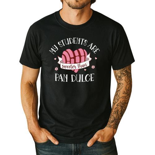 Cute Spanish Teacher Dual Language Bilingual Teacher Men Women Men's Casual T-Shirt - teacherstshirts.com