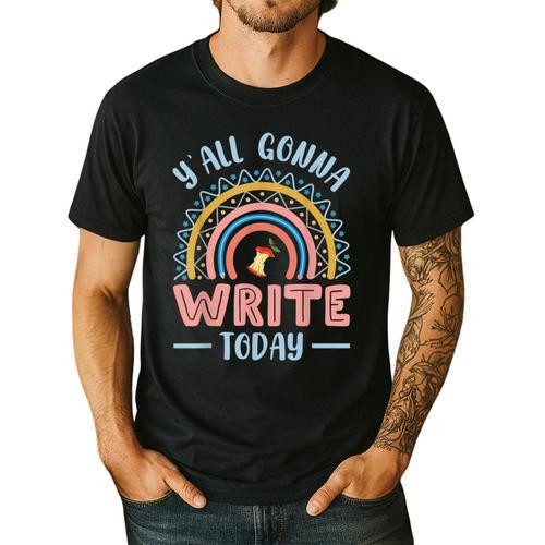 ELA English Teacher Men's Casual T-Shirt - teacherstshirts.com