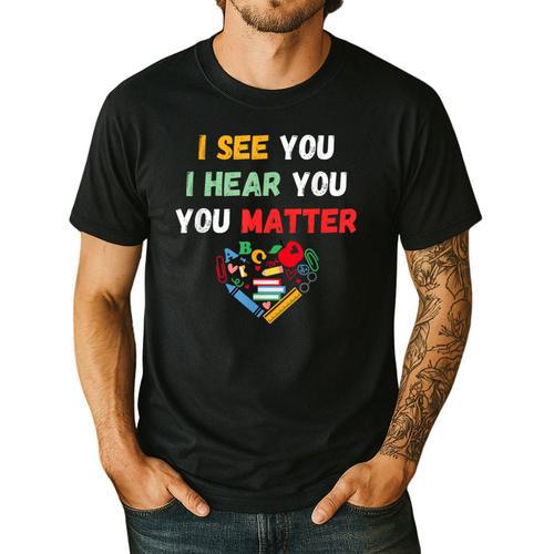 Emotional Intelligence Quote For School Counselor Teacher Men's Casual T-Shirt - teacherstshirts.com AU