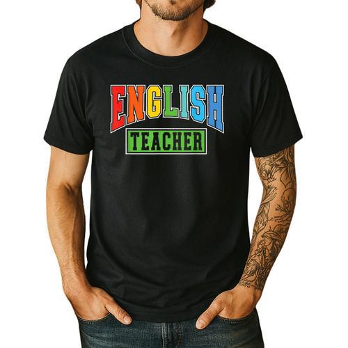 English Teacher Men Women Grammar Class English Teacher Men's Casual T-Shirt - teacherstshirts.com UK